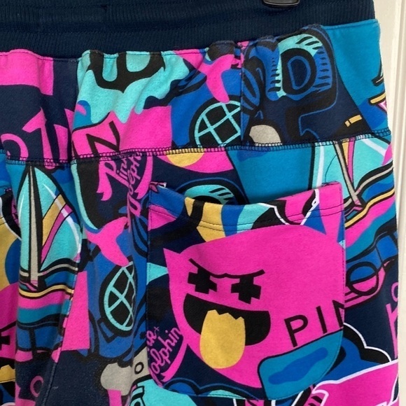 Pink Dolphin RARE Printed Jogger Sweatpants, Size 42 (US X-Large) - Picture 9 of 12